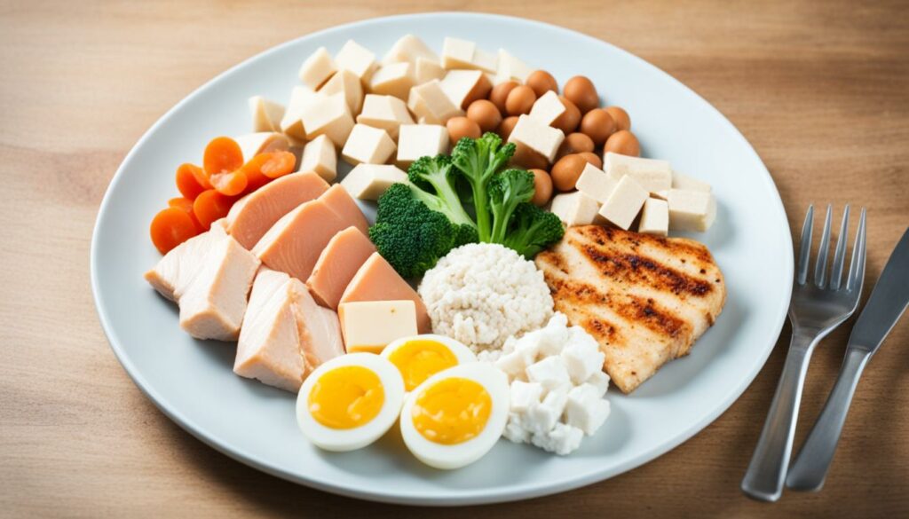 Alimentos proteicos para dieta baja en carbohidratos